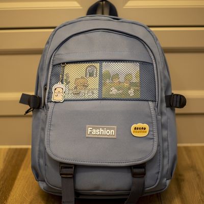 Moda Outdoor Meninas Mochila de caminhada com cor personalizada e padrão de desenho animado