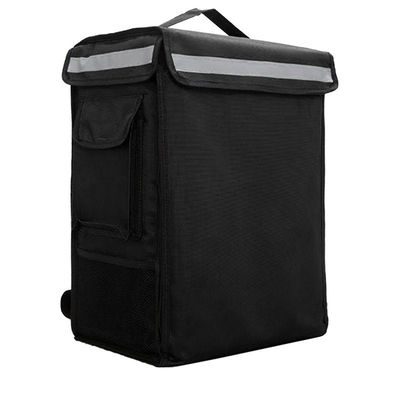 Mochila de entrega aquecida de várias camadas com porta-copas para embalagens de bebidas termais