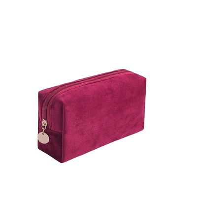 Bolsa de veludo de estilo soft-loop para maquiagem personalizada e presentes personalizados de dama de honor