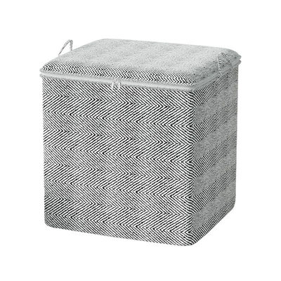 Tecido de grande capacidade Roupas dobráveis Brinquedos Cesto de armazenamento em 80l para cor personalizada