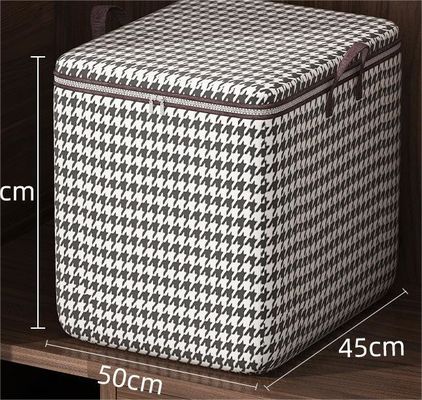 Tecido de grande capacidade Roupas dobráveis Brinquedos Cesto de armazenamento em 80l para cor personalizada