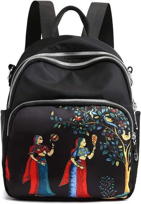 Mochila esportiva diária de lazer para mulheres Mochila mini fofinha Mochila de mochila