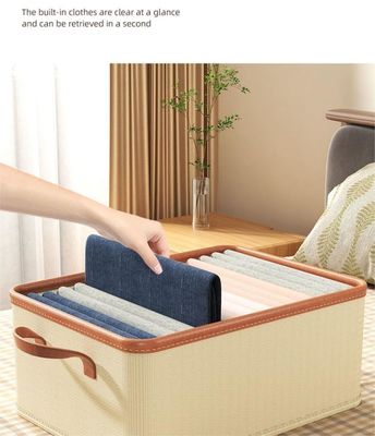 Sacos de armazenamento elegantes para roupas, mantas e roupas de cama