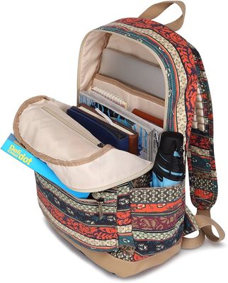 Mochila de viagem 2021 Mochila de lona vintage com moldura externa de cor personalizada
