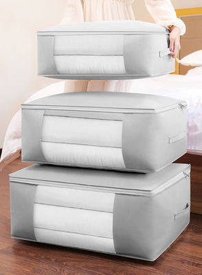 Quilt de quarto Logotipo personalizado Aceito Saco Tote personalizado para armazenamento de tecidos e roupas
