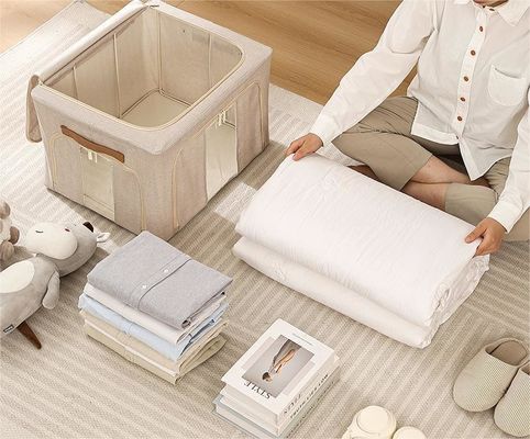 Saco de armazenamento de roupas de grande capacidade Organizador de inverno portátil para saco de toque personalizado