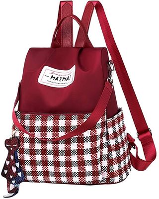 Bolsa de bolso de interior para mulheres Bolsa de mochila de Oxford para a escola de viagens anti-roubo