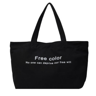 Bolsa de moda de desenho de canvas para mulheres Bolsa de supermercado de fim de semana