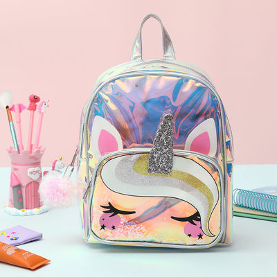Aceitável OEM/ODM Mochila clara Unicórnio lindo Jardim de infância Mochila infantil Mochila pequena para meninos meninas