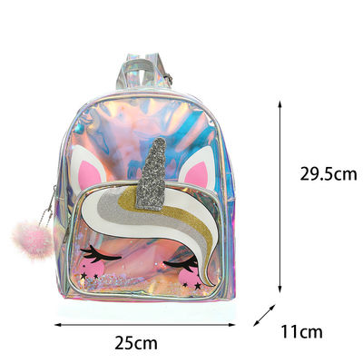 Aceitável OEM/ODM Mochila clara Unicórnio lindo Jardim de infância Mochila infantil Mochila pequena para meninos meninas