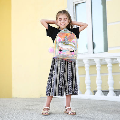 Aceitável OEM/ODM Mochila clara Unicórnio lindo Jardim de infância Mochila infantil Mochila pequena para meninos meninas
