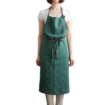 Mais recente Moda Unisex Custom Linho de algodão Cruz de volta Pantalão de bico ajustável com bolsos