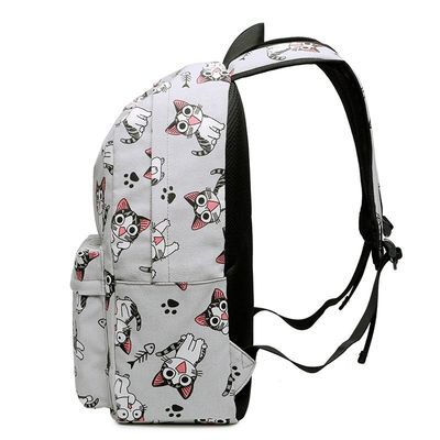 Saco Escolar Para Crianças De Nylon Jardim de Infância Cartoon Animal Mochila Com Faixas Ajustáveis