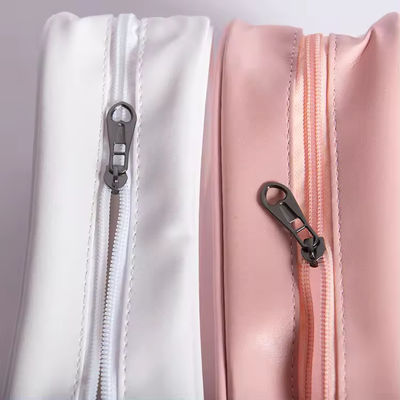 Saco impermeável congelado Logotipo personalizado Impresso Saco Cosmético de Moda Saco de PVC Saco de maquiagem
