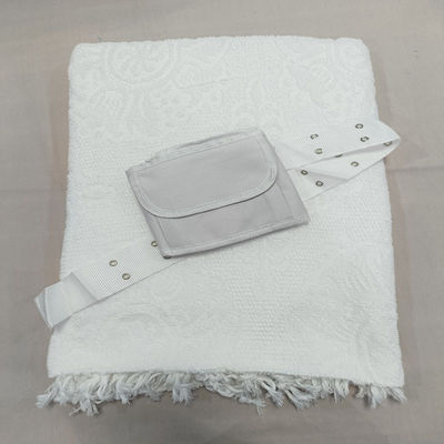 Acessórios de roupa personalizados tamanho livre Ihram Hajj e Umrah com cinto para homens muçulmanos