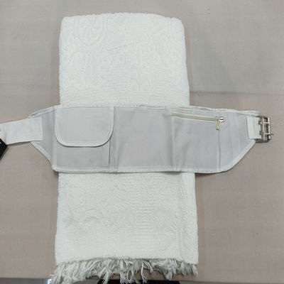 Acessórios de roupa personalizados tamanho livre Ihram Hajj e Umrah com cinto para homens muçulmanos