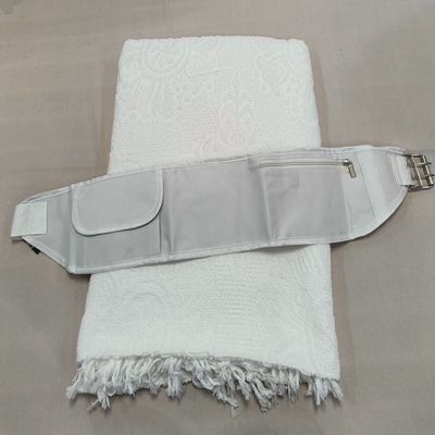 Acessórios de roupa personalizados tamanho livre Ihram Hajj e Umrah com cinto para homens muçulmanos