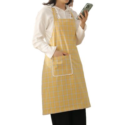 Mais recente Moda Custom Eco-Friendly Reciclado de lona de algodão avental para cozinhar cozinha