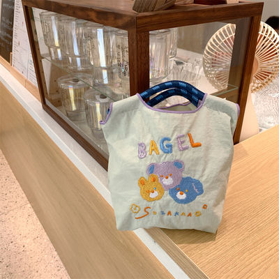 O mais novo de moda, requintado urso bordado Bolsa Mini Tote Bolsa de telemóvel OEM/ODM