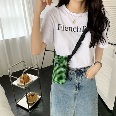 OEM/ODM Aceitável Pequeno Retalho Quadrado Mini Saco Crossbody de Telefone Celular em Tela