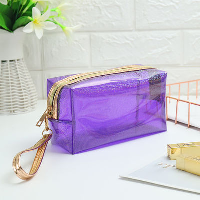Maquiagem à prova d'água Toileteria de viagem Bolsas cosméticas em cores e estilo personalizado