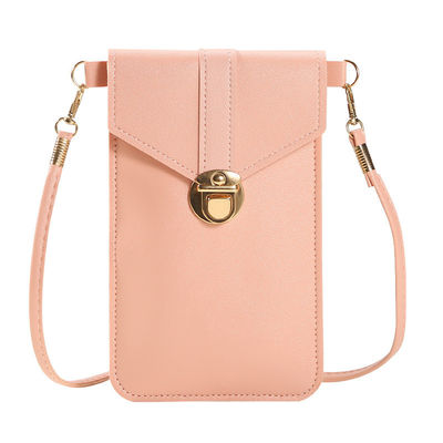 Vida Diária Pequeno Saco de Telefone Crossbody com Logotipo Personalizado e Faixa de Pescoço