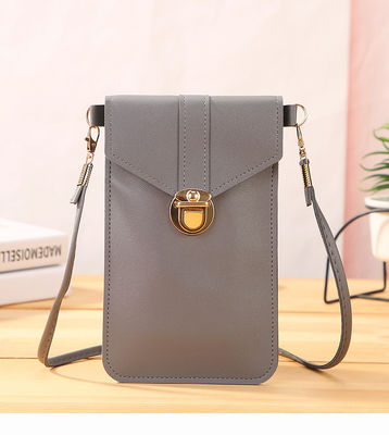 Vida Diária Pequeno Saco de Telefone Crossbody com Logotipo Personalizado e Faixa de Pescoço