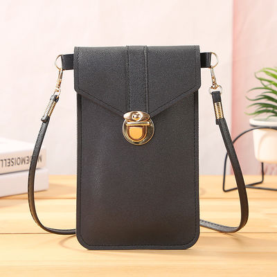 Vida Diária Pequeno Saco de Telefone Crossbody com Logotipo Personalizado e Faixa de Pescoço