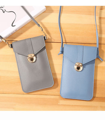 Vida Diária Pequeno Saco de Telefone Crossbody com Logotipo Personalizado e Faixa de Pescoço