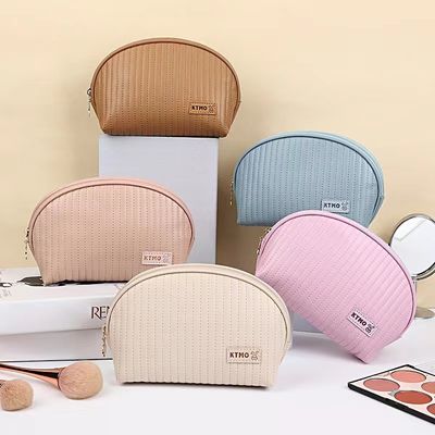 Saco de maquiagem de couro personalizado para produtos de higiene e cosméticos