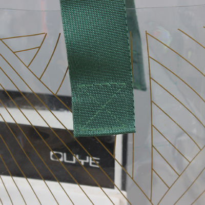 O mais novo saco de plástico de moda com fecho de logotipo para compras e praia