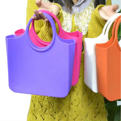 Resistente à água Saco de mão de tamanho M para atividades ao ar livre Material de revestimento de PVC Saco Beach Bogg