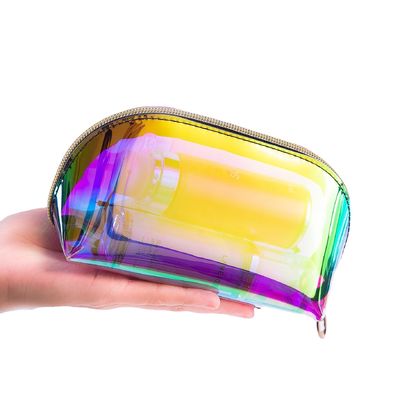 Logotipo personalizado de saco cosmético TPU a laser impresso para armazenamento portátil por Chic Ritzy