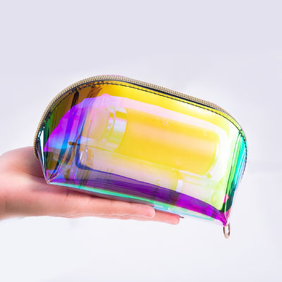 Logotipo personalizado de saco cosmético TPU a laser impresso para armazenamento portátil por Chic Ritzy