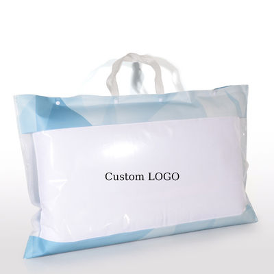 Embalagem de coloração personalizada PVC e saco não tecido para cobertor com decoração personalizada