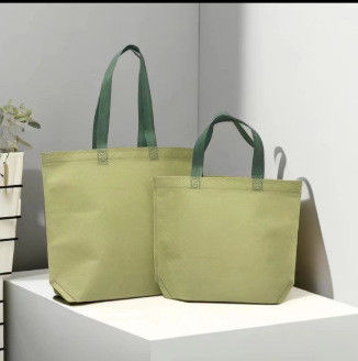 Bolsa de compras de tecido não tecido de cor personalizada