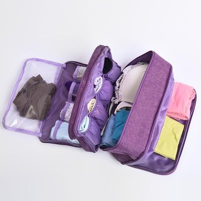 Saco de armazenamento de viagem impresso com logotipo personalizado para armazenamento de maquiagem elegante e organizado