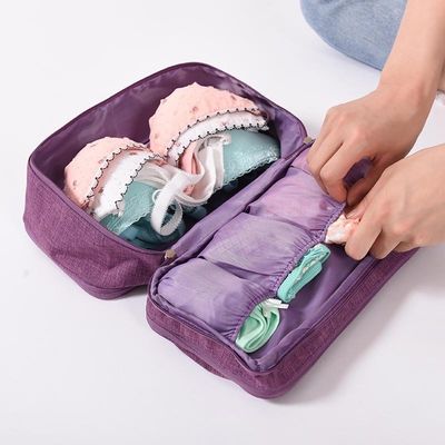 Saco de armazenamento de viagem impresso com logotipo personalizado para armazenamento de maquiagem elegante e organizado
