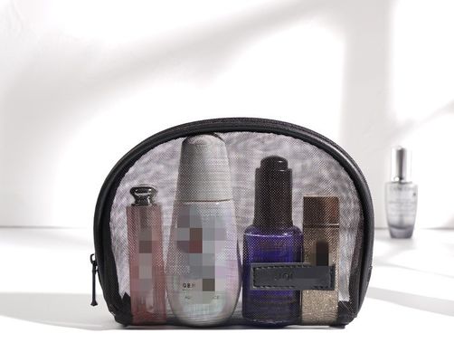 Saco de lavagem de viagem leve Saco de maquiagem cosmética com logotipo personalizado impresso