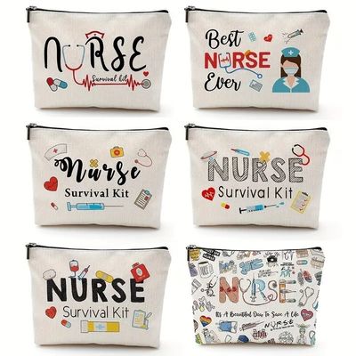 Logotipo personalizado Saco de Armazenamento Impresso Toiletry Travel Makeup Saco Reutilizável Canvas Jute algodão Saco Cosmético