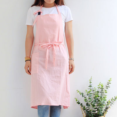 OEM/ODM aceitável Apron de linho de algodão de design personalizado para cozinha cozinha chef limpeza doméstica