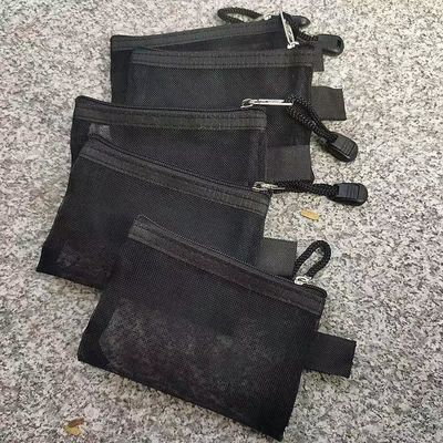Saco de lavagem de malha portátil de cor personalizada aceitável para armazenamento de logotipo reciclado