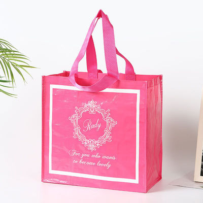 Customized Printing Non-Woven Resuable Fabric Shopping Tote Bags with Logo (em inglês)