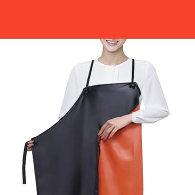 Produto de couro feito à mão logotipo personalizado de impressão avental resistência ao calor ferramenta de trabalho de churrasco avental para homens