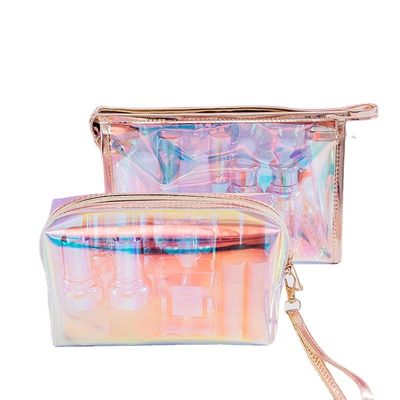 TPU Transparente Saco Cosmético Logotipo Personalizado Bolsa Cosmética de Multifunção de Beleza a Laser