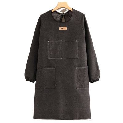 Apron de trabalho Tecido Denim Resistente ao óleo Engrossado Impressão de tela de seda impermeável