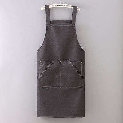Custom Denim cabeleireiro ferramentas de jardim avental com bolsos suporte 7 dias ordem de amostra