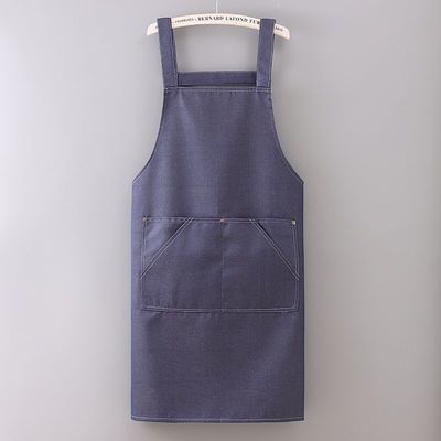 Custom Denim cabeleireiro ferramentas de jardim avental com bolsos suporte 7 dias ordem de amostra