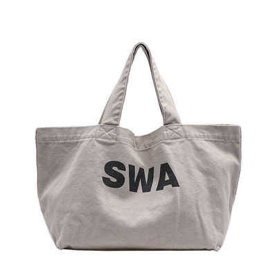 Saco de compras personalizado com design dobrável e padrão de impressão