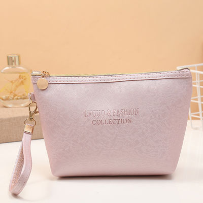 Saco de maquiagem personalizado mais recente estilo da moda impermeável PU Saco cosmético de viagem portátil